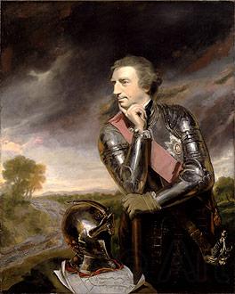 Sir Joshua Reynolds British general Spain oil painting art